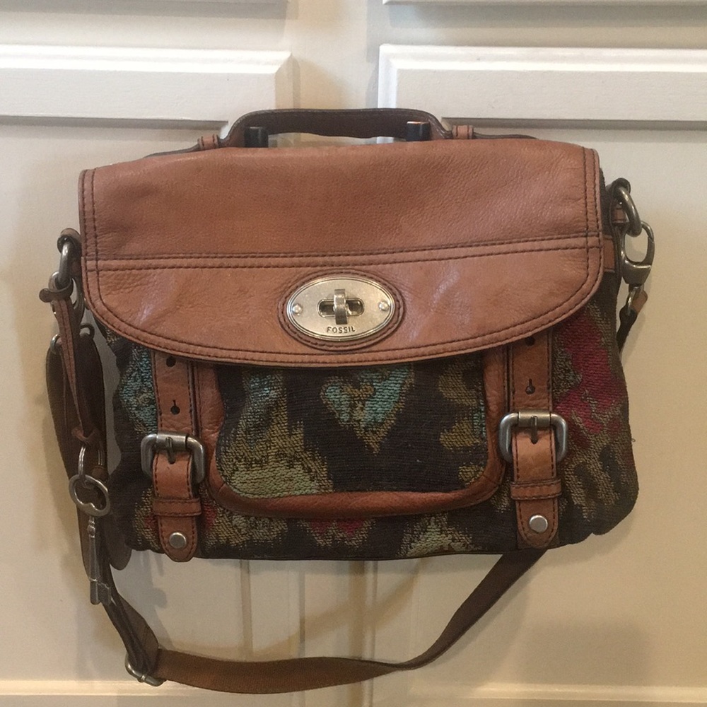 Fossil reissue vintage satchel